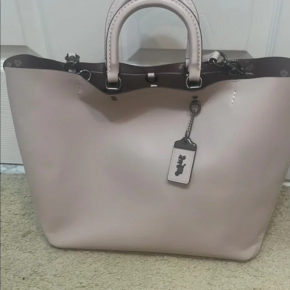 Coach Women's Tote Bag - Cream - Picture 7 of 16